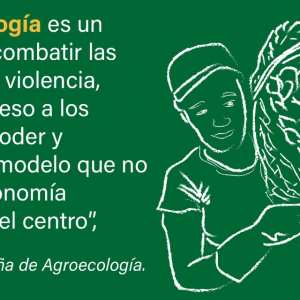 #Agroecología #Género #JusticiaClimática #ReactivaciónTransformadora #Mujeres